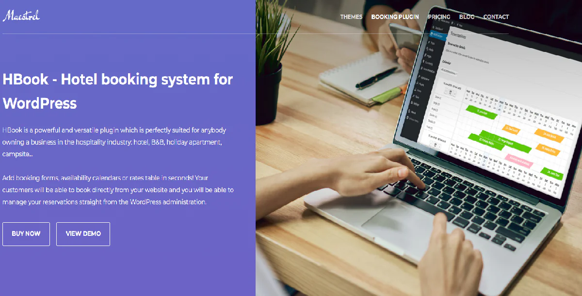 HBook - Hotel booking system