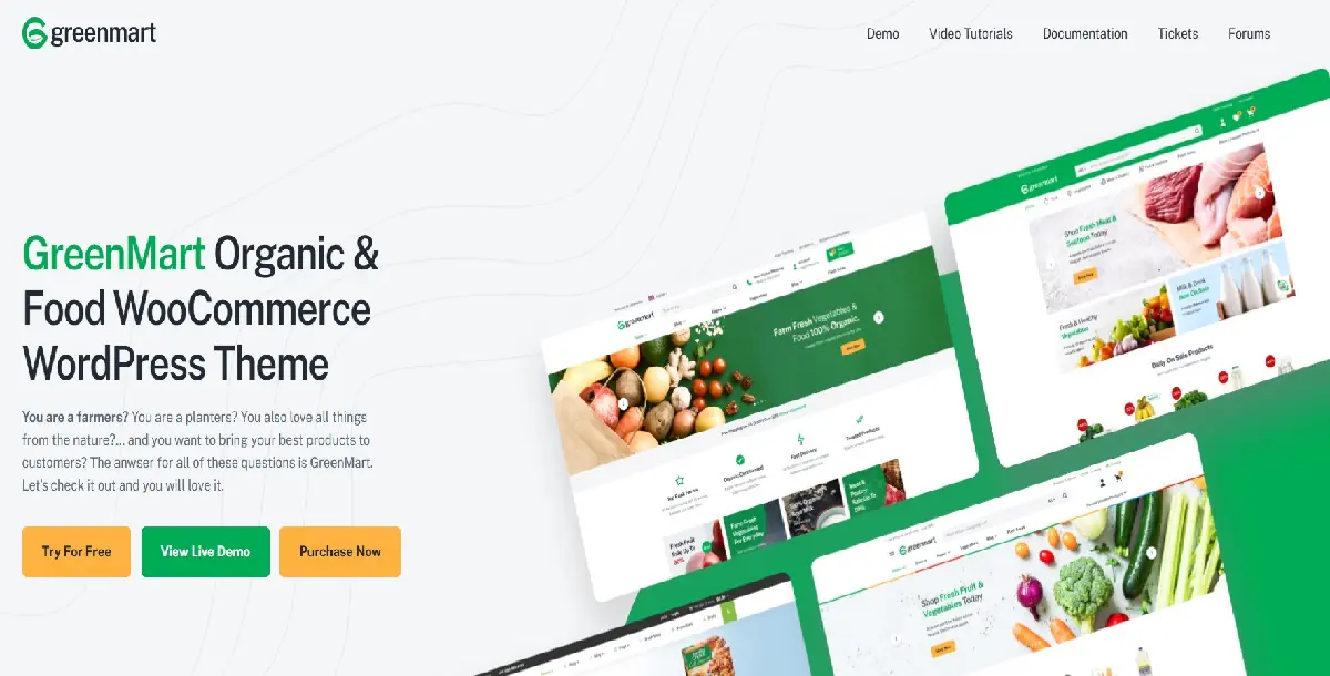 GreenMart – Organic & Food WooCommerce WordPress Theme